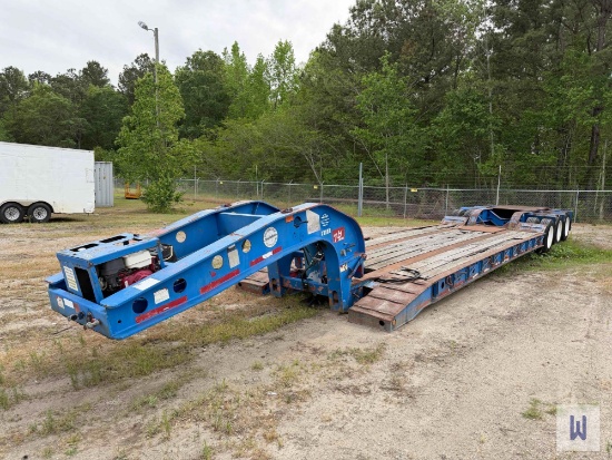 1996 Fontaine Specialized Tb50 Tri-Axle Low Boy Trailer, Vin-4lf4r4736t3504849