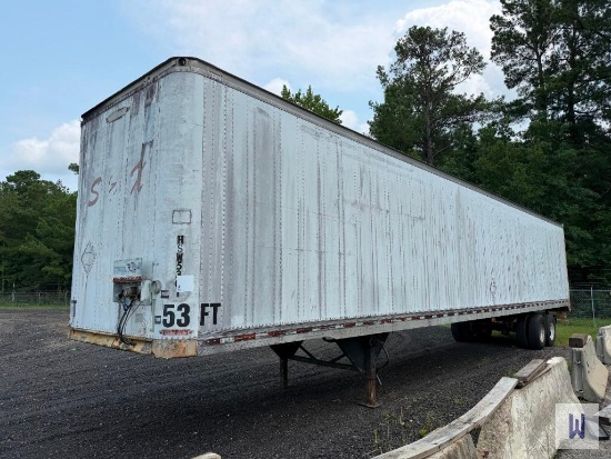 1996 TRAILMOBILE 53x102 VAN TRAILER, VIN-1PT01JAH3T6000311