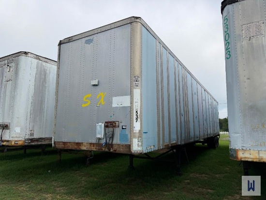 WABASH NATIONAL 53x102 VAN TRAILER, VIN-