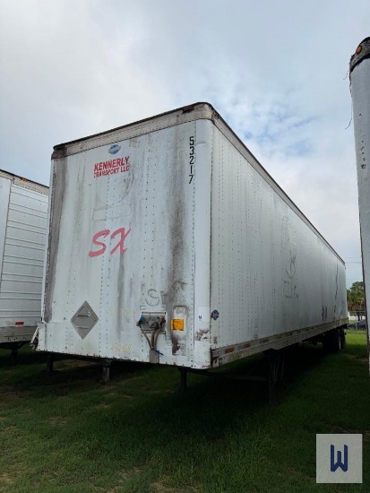 1995 UTILITY 53x102 VAN TRAILER, VIN #: 1UYVS2534SP619209