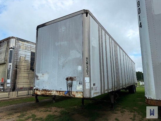 WABASH NATIONAL 53x102 VAN TRAILER, VIN-