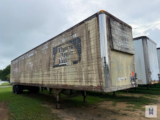 1990 GREAT DANE 48x96 REEFER TRAILER, VIN #: 1GRAA9624LW007412