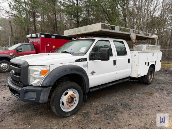2012 FORD F-450XL SUPER DUTY SERVICE TRUCK, VIN # 1FD0W4HT0CEA98633