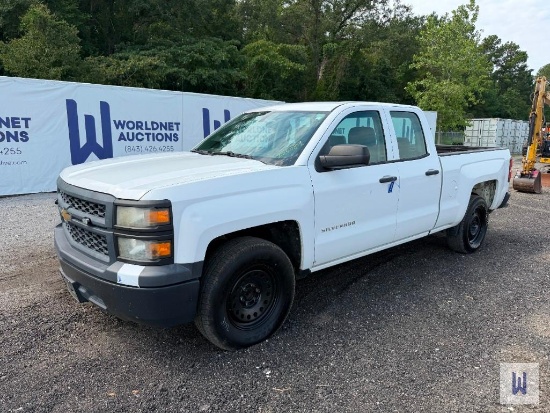 2014 CHEVROLET SILVERADO 1500 PICKUP TRUCK, VIN # 1GCRCPEH2EZ372660