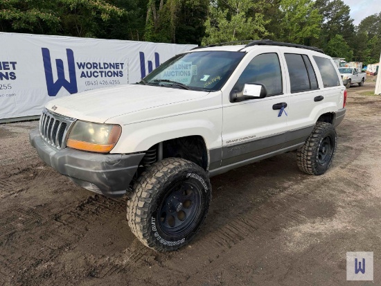 2000 JEEP GRAND CHEROKEE (MPV), VIN # 1J4GW48S8YC181394