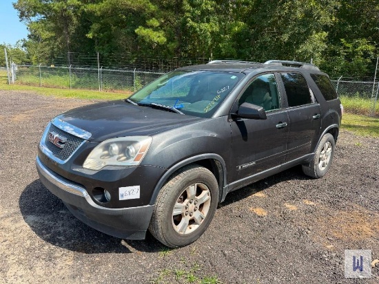 2007 GMC ACADIA (MPV), VIN#1GKER13757J112375 **NON-RUNNER**