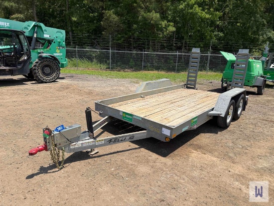 2017 Felling Ft-10p Tandem Axle Trailer, Vin-5ftbe1528h1003427