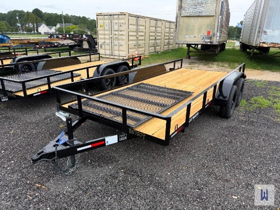 2026 CLAY'S 16'x76'' TANDEM AXLE TRAILER, VIN-55JBL1621TT000851