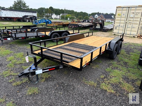 2026 CLAY'S 16'x76'' TANDEM AXLE TRAILER, VIN-55JBL1621TT000853