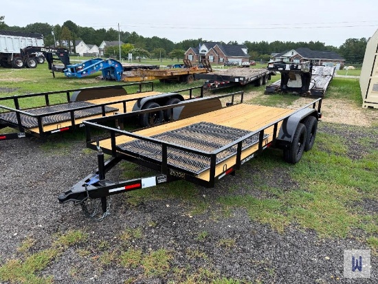 2026 CLAY'S 16'x76'' TANDEM AXLE TRAILER, VIN-55JBL1621TT000855