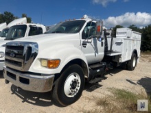 2015 FORD F750 XLT SD UTILITY TRUCK