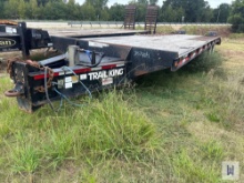 2014 TRAIL KING TKT50LP TRI-AXLE TRAILER, VIN # 1TKC05036ER053950