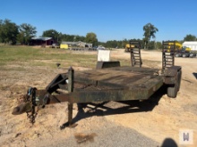 TANDEM AXLE HOMEMADE TRAILER