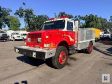 1999 INTERNATIONAL 4800 DT466E FIRE TRUCK, VIN # 1HTSEAAN6XH565930