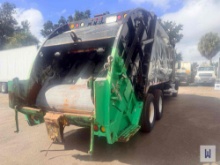 2017 PETERBILT 567 REAR LOAD GARBAGE TRUCK, VIN # 1NPCLPEX9HD444445