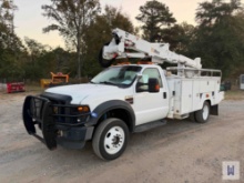 2008 FORD F550 XL SUPER DUTY BUCKET TRUCK WITH ALTEC PLATFORM