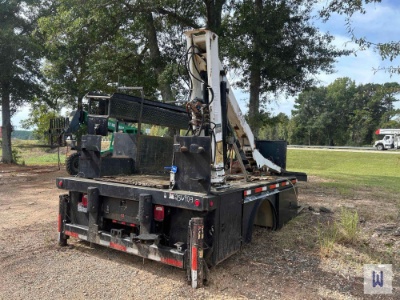 Truck Bed With 2000 Imt 445 Series Crane