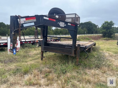 2009 Hooper 8x25 Gooseneck 7-Ton Trailer,VIN-4t0gn252091000528