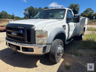 2008 Ford F-450 PICKUP TRUCK, VIN # 1FDXF46R28EA29259 **NON-RUNNER**