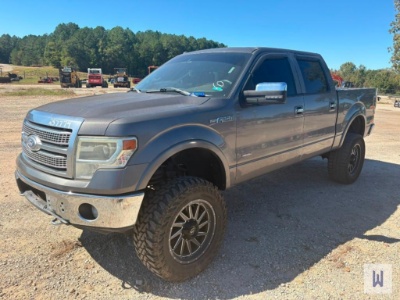 2013 Ford F-150 Pickup Truck, VIN #: 1ftfw1et6dfa09189