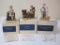 3 Norman Rockwell Collector's Figures including 