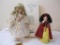 2 Vintage Dolls including a Seymour Mann Connoisseur Collection Doll and Effanbee Snow White on