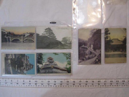 Lot of Japanese Post Cards,Tourist Destinations, 4oz