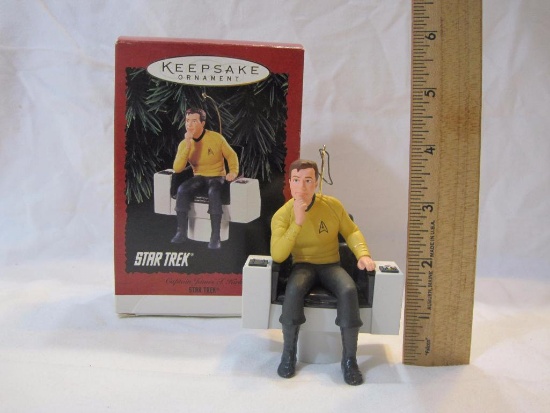 Captain James T Kirk, Hallmark Keepsake Ornament, Stardate 1995, 4oz