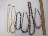Lot of Beaded Necklaces including Premier Designs 