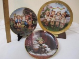 Lot of 3 MJ Hummel Collector's Plates including Century Plate 