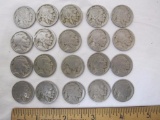 20 US Buffalo/Indian Head Nickels, 4 oz