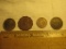 Lot of Foreign Coins from Tunisia and Brazil, 1 oz