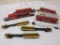 Lot of HO Scale Trailer Train Stacking Cars with Storage Containers from JB Hunt and K Line, 1 lb 4
