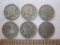 6 US Buffalo/Indian Head Nickel Coins, 1.2 oz