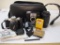Pentax ZX-10 Camera Lot with Various Accessories, including Ambico case, 4 lb 9 oz