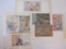 Lot of Vintage Novelty Postcards, 1940s, used, including comical military postcards and more, 4 oz