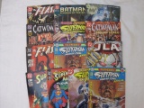Lot of DC Comic including Superman, Supergirl, Justice League JLA, The Flash, Catwomen, and Batman,