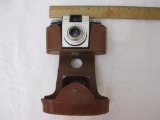 Vintage Kodak Pony II Camera with leather case, 1 lb 2 oz