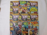 Lot of Marvel X-Men Comic Books including The Uncanny X-Men and X-Men Unlimited, 1 lb 14 oz