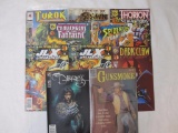 Lot of Assorted Comic Books from Valiant, Amalgam, and Image including Turok, Thorion, and Curse of