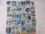 Lot of 1979 Topps Baseball Cards and miscut cards from 1980s-1990s, 2 oz