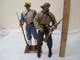 2 Soldiers of the World-Civil War Action Figures: Private-Maryland Inf. & Texas Volunteer Calvary