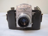 Vintage Exa Ihagee Dresden Camera with leather case, 1 lb 11 oz
