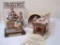 2 Vintage Norman Rockwell Porcelain Figurines including 