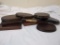 Lot of Wooden Display Stands for Hummels and Ceramic Figurines, 5 lbs