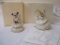 Lenox Classics Ceramic Figures including Minnie Mouse and Suzy Mouse, 1 lb 12 oz