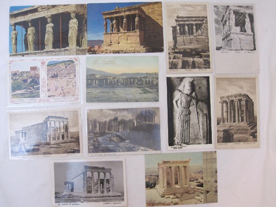 Lot of Foreign Postcards from Athens, Greece, 4 oz