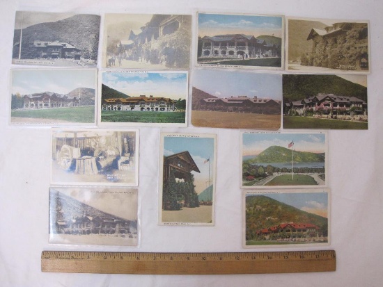 Lot of Vintage Bear Mountain New York Postcards, 1910s-1980s, 4 oz