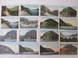 Lot of Vintage Storm King Mountain Hudson Valley Postcards, c. 1900s, 5 oz