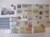 Lot of Military Stamps including Army Heroes from 1936 & 1937, Patton, West Point and more, 8 oz